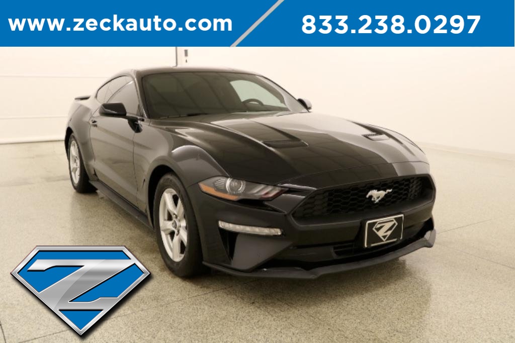 Ford Mustang Ecoboost >> Pre Owned 2018 Ford Mustang Ecoboost Rwd 2d Coupe Ford Mustang Ecoboost >> Pre Owned 2018 Ford Mustang Ecoboost Rwd 2d Coupe