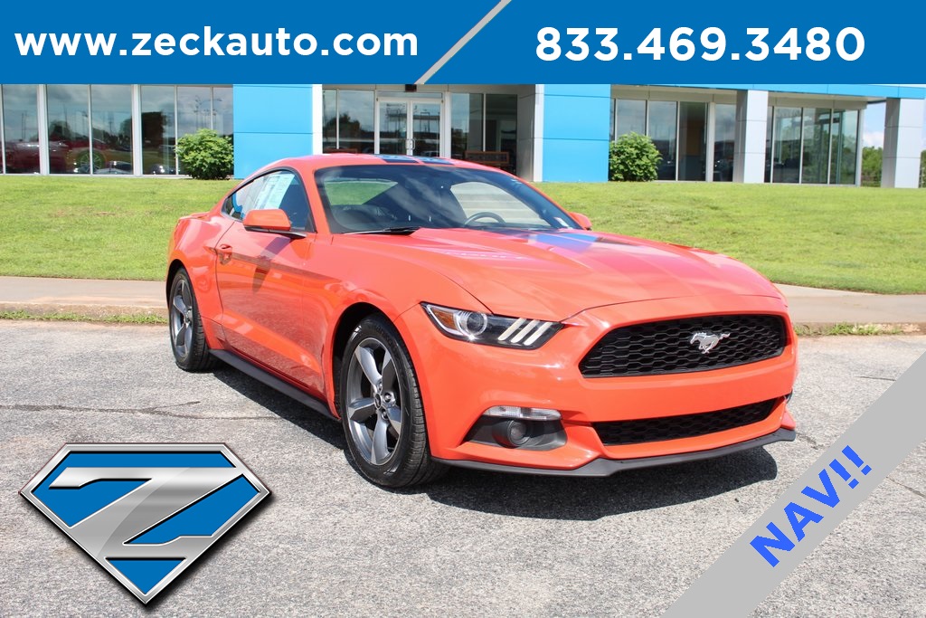 Pre Owned 2016 Ford Mustang Ecoboost Premium 2d Coupe In Leavenworth Pre Owned 2016 Ford Mustang Ecoboost Premium