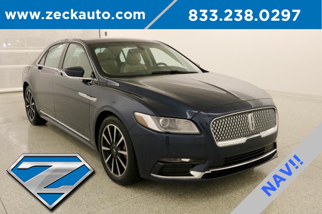 Pre Owned 2017 Lincoln Continental Reserve 4d Sedan In Leavenworth Pre Owned 2017 Lincoln Continental Reserve