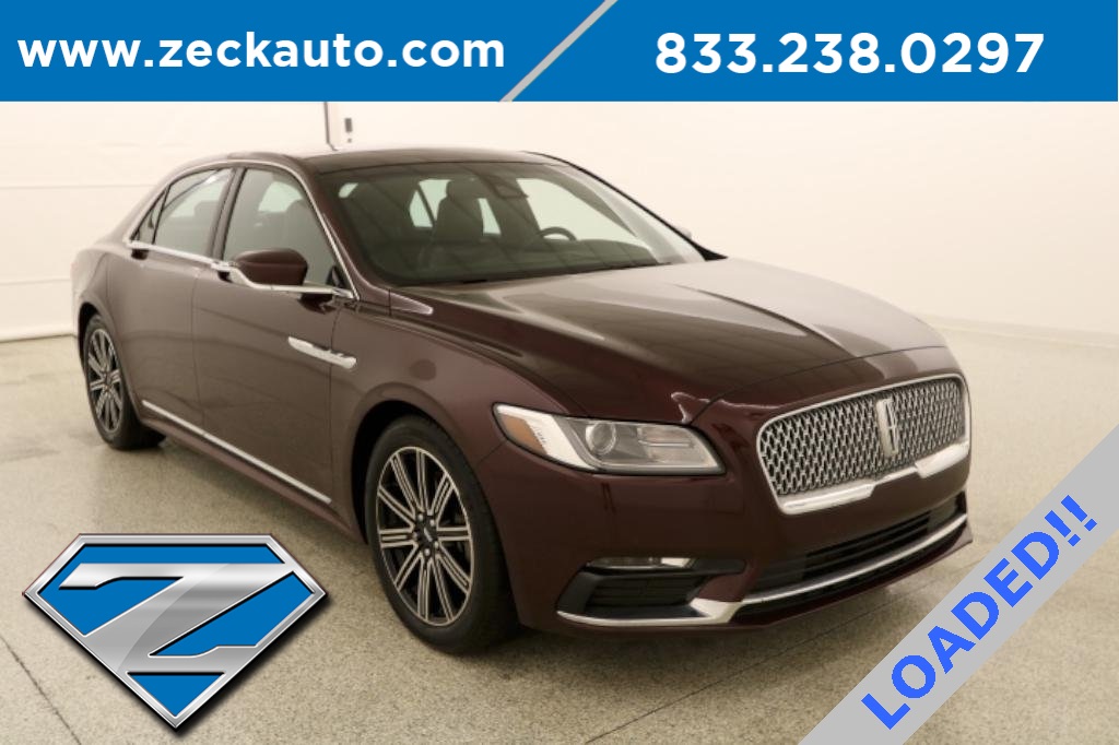 Pre Owned 2017 Lincoln Continental Reserve 4d Sedan In Leavenworth Pre Owned 2017 Lincoln Continental Reserve