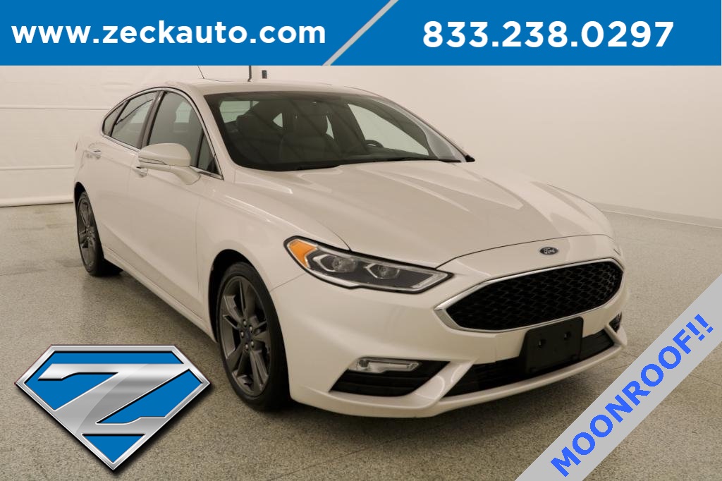 Pre Owned 2017 Ford Fusion Sport 4d Sedan In Leavenworth Fb25443 Pre Owned 2017 Ford Fusion Sport
